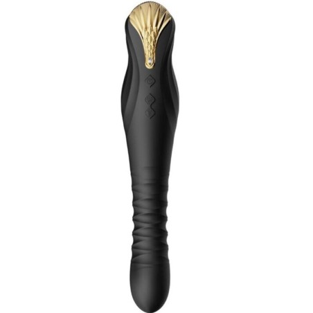 ZALO King Thruster Black - Vibrador de Lujo para Estimulación Potente