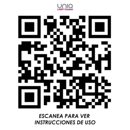 Uniq lady condom con liguero sin látex
