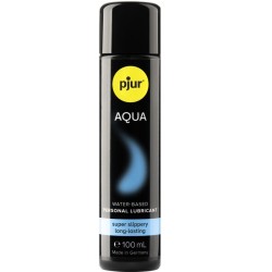 Pjur Lubricante Base Agua 100 ml - Hidratante, Duradero y Sin Perfume