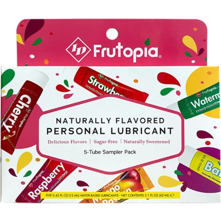 Id Frutopia lubricante surtido 5 pack 12 ml