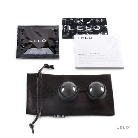 Lelo luna beads noir bolas kegel