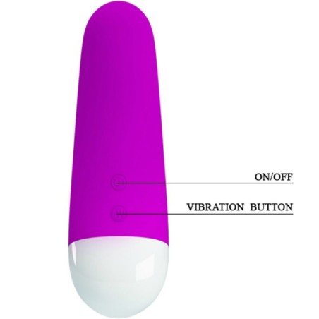 Pretty Love luther mini vibrador 30 modos de vibración