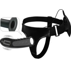 Marvin de Pretty Love - Strap-on con vibración y dildo hueco para exploración