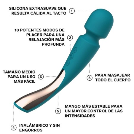 Lelo masajeador smart medium wand 2