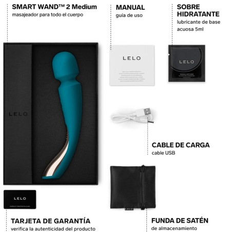 Lelo masajeador smart medium wand 2