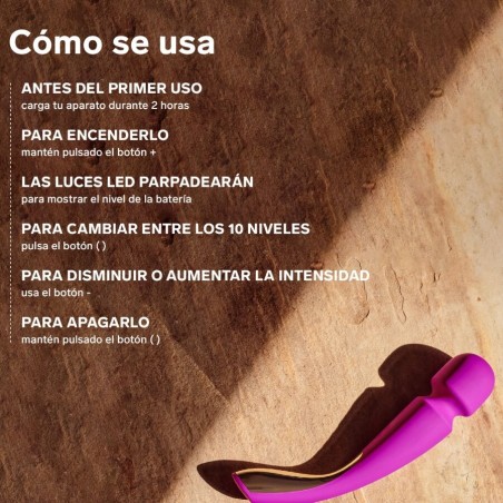 Lelo masajeador smart medium wand 2
