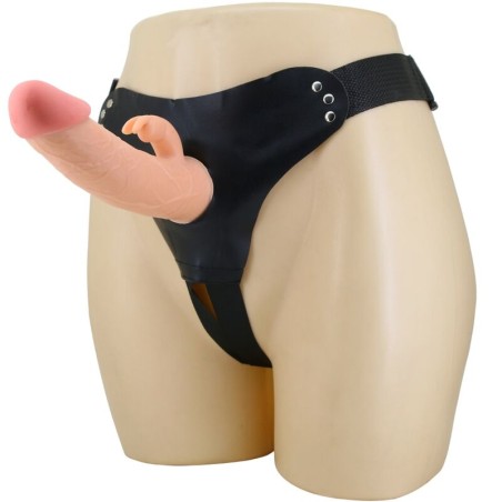 Pretty Love Mavis - Arnés Universal con Dildo Natural de 19 cm