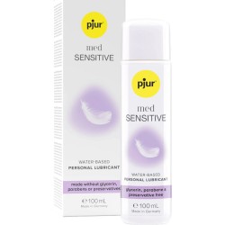 Pjur Med Sensitive Glide Lubricante Base Agua 100 ml - Cuidado para Piel Sensible