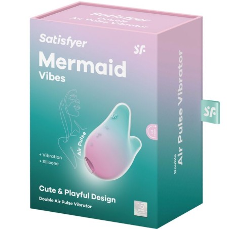 Satisfyer Air Pulse mermaid vibes estimulador & vibrador