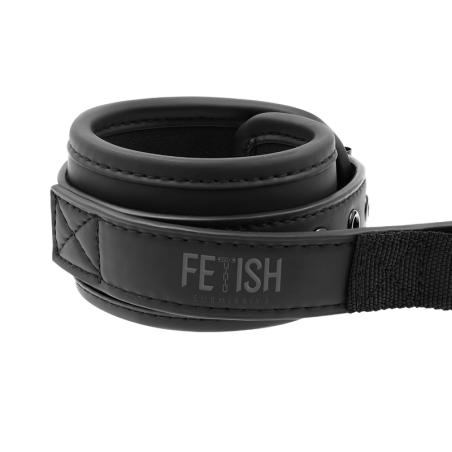 Fetish Submissive Bondage fetish submissive esposas con tirador con forro de nopreno