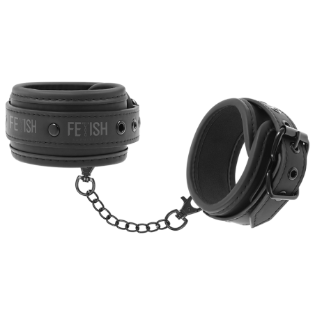 Fetish Submissive Bondage fetish submissive esposas tobillos cuero vegano con forro de nopreno