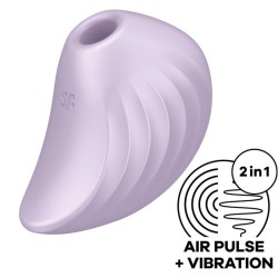 Satisfyer Pearl Diver - Vibrador verde Air‑Pulse | Estilo oceánico