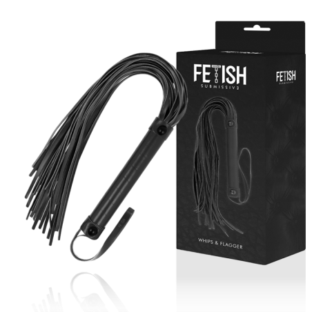 Flogger vegano Fetish Submissive para juegos BDSM suaves