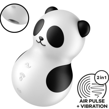 Satisfyer Air Pulse pocket panda estimulador y vibrador