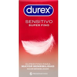 Durex Sensitive Contact Total 6 uds - Ultra sensibilidad
