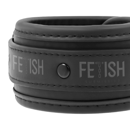 Fetish Submissive Bondage fetish submissive posición piernas abiertas con esposas con forro de nopreno
