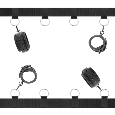 Fetish Submissive Bondage fetish submissive set ataduras cama luxury con forro de neopreno