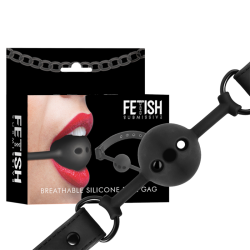 Plug bucal de silicona transpirable Fetish Submissive Bondage | Confort y seguridad