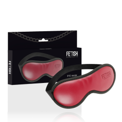 Máscara de cuero vegano con neopreno Fetish Submissive Dark Room | Diseño cómodo y ético