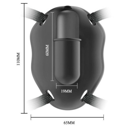 Pretty Love strap on con bala vibradora