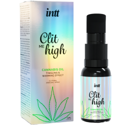 Intt Releases Clit Me High Aceite de Cannabis - Estimulante Íntimo Natural