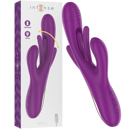 Intense Apolo - Vibrador multifunción con oscilación