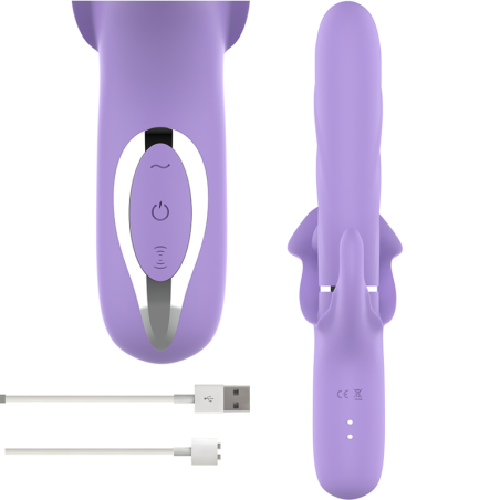 Intense Fun intense billie vibrador multifunción recargable succionador con pulsador