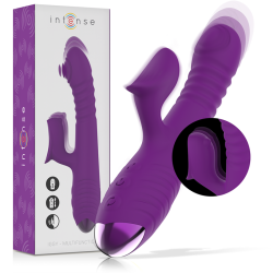 Intense Iggy - Vibrador Up & Down con estimulador clitoriano