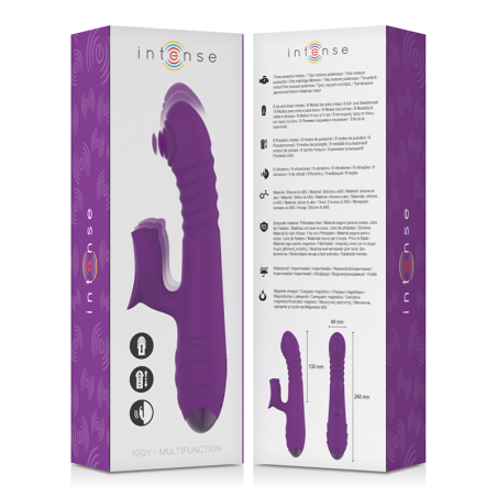 Intense Fun intense iggy vibrador multifunción up & down con estimulador de clítoris