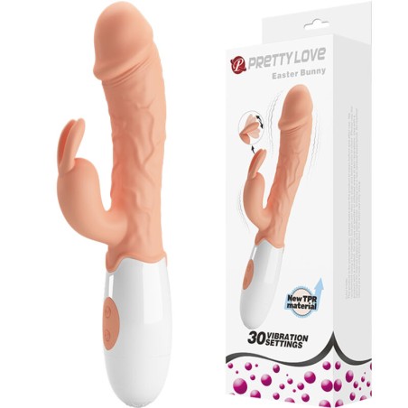 Pretty Love easter bunny vibrador con estimulador