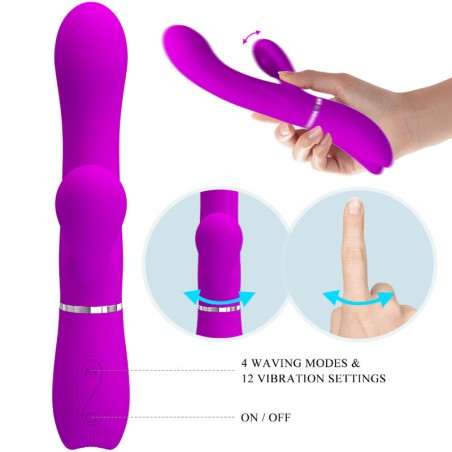 Pretty Love vibrador estimulador clítoris