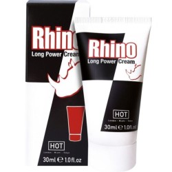 Hot Rhino Crema Retardante 30 ml - Potencia y resistencia natural