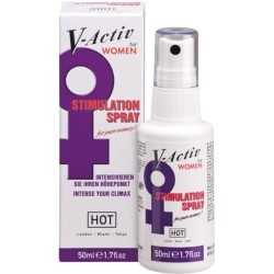 Hot V-Activ Spray Mujer 50 ml - Estimulante íntimo para aumentar el placer