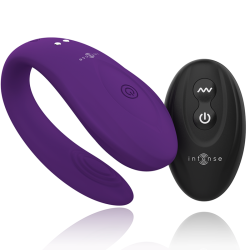 Intense Bruno Partner - Doble vibración lilac para parejas