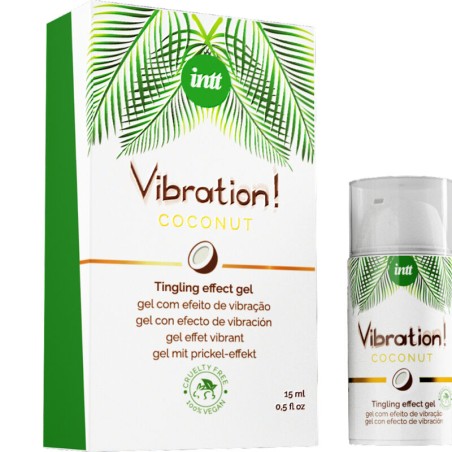 Intt Vegan Line intt vibration gel potente estimulante vegano