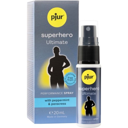 Pjur Superhero Ultimate 20 ml - Spray Retardante Máxima Potencia