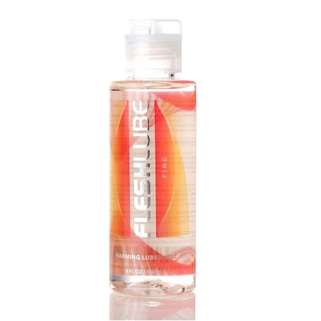 Fleshlight Fleshlube Lubricante Base Agua Efecto Calor 100 ml - Sensación Cálida y Suave