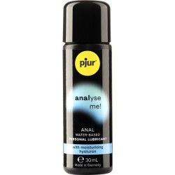 Pjur Analyse Me Lubricante Anal 250 ml - Base Acuosa con Ácido Hialurónico para Sexo Anal Intenso