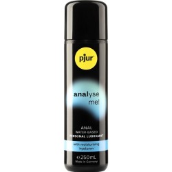 Pjur Analyse Me Lubricante Anal 250 ml - Base Acuosa con Ácido Hialurónico para Sexo Anal Intenso