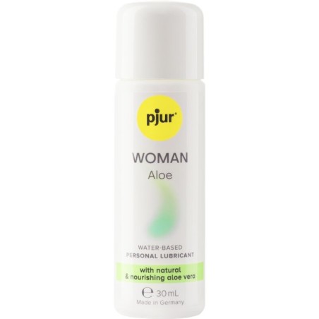 Pjur Woman Aloe Lubricante Base Agua 100 ml - Hidratación y Cuidado con Aloe Vera