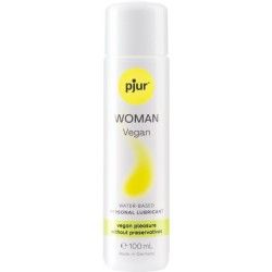 Pjur Woman Vegan Lubricante Base Agua 30 ml - 100% Vegano y Sin Conservantes