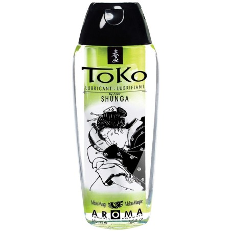 Shunga Toko Lubricante Aroma Melón y Mango - Lubricante Íntimo a Base de Agua