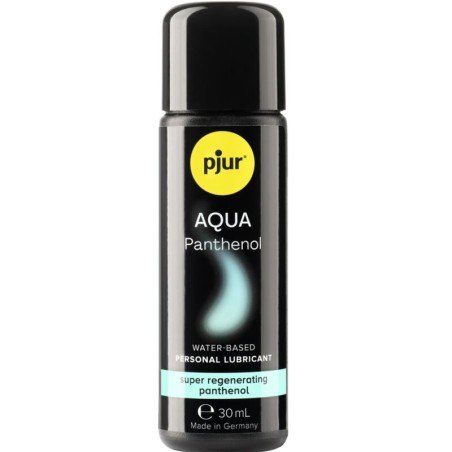 Pjur Aqua Panthenol Lubricante Base Agua 30 ml - Hidratación y Cuidado Profundo