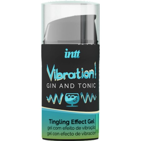 INTT Gin & Tonic - Gel vibrador con aroma sofisticado