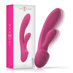 Intense Luigi púrpura - Vibrador rabbit de silicona líquida