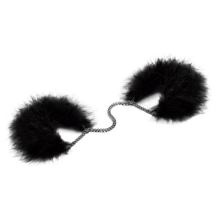 Bijoux Za Za Zu Feather Handcuffs - Esposas suaves con plumas para juegos sensuales