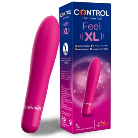 Control Feel XL | Bala vibradora potente y recargable