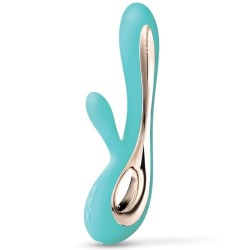 Lelo Soraya 2 Verde Aqua - Vibrador rabbit con diseño moderno