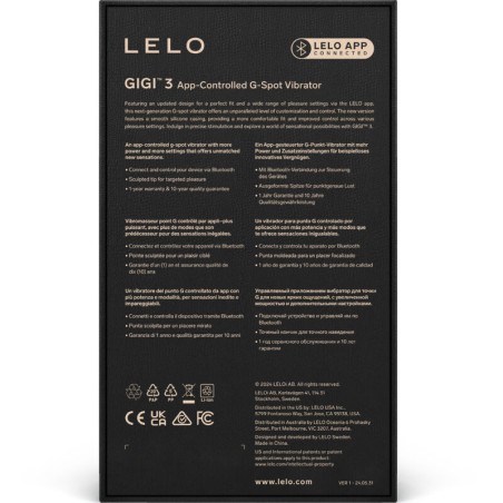 Lelo gigi 3 vibrador punto g