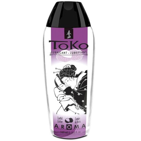 Shunga Toko Lubricante Aroma Lustful Litchee - Lubricante Íntimo a Base de Agua